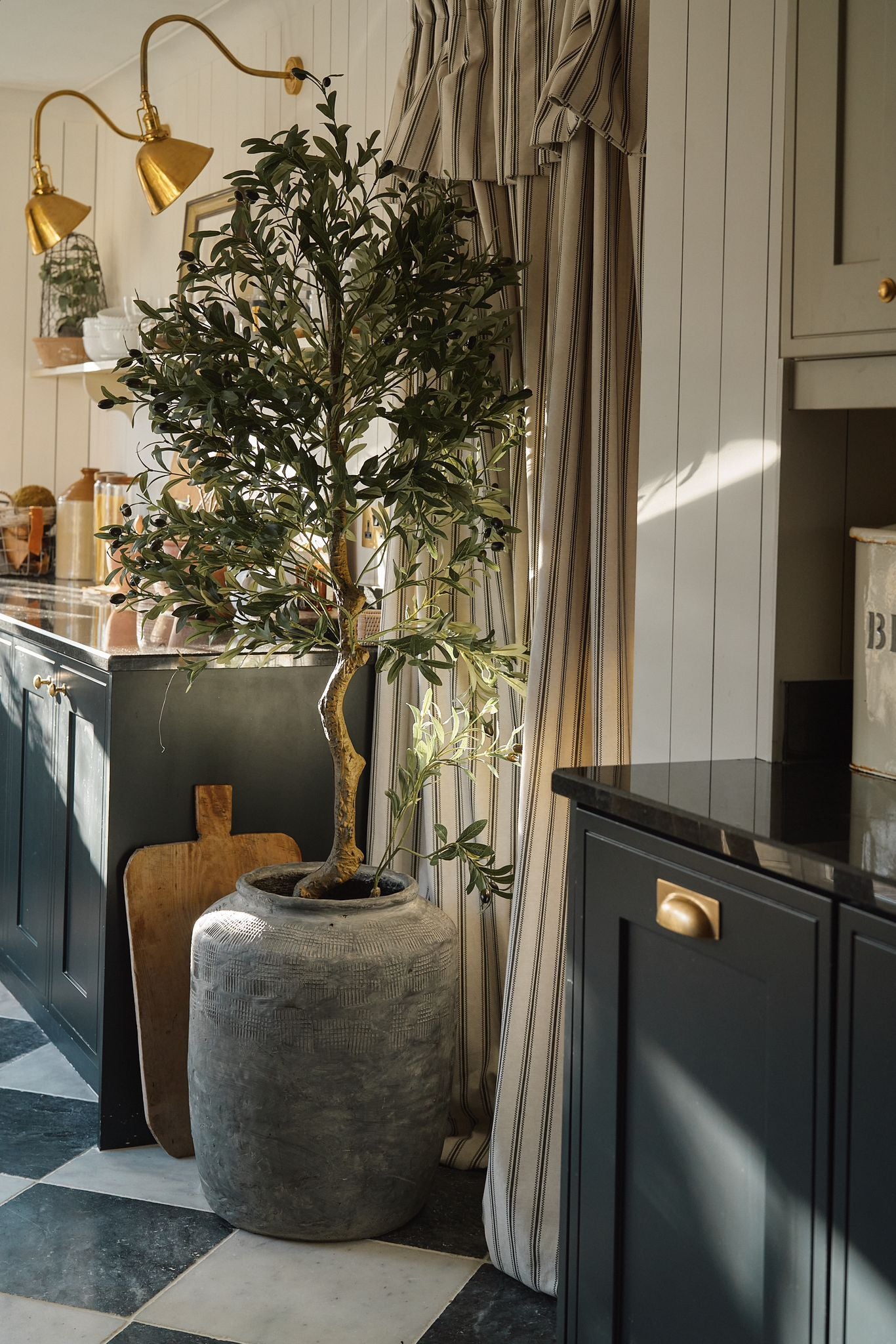 Large Faux Olive Tree