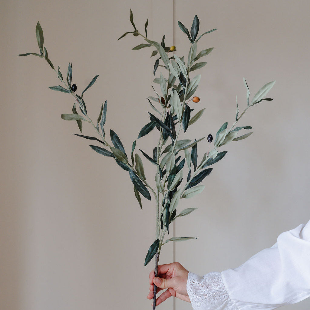 Rattan Urn & Olive Stem Bundle Worth $187 Bundle Price $149.60