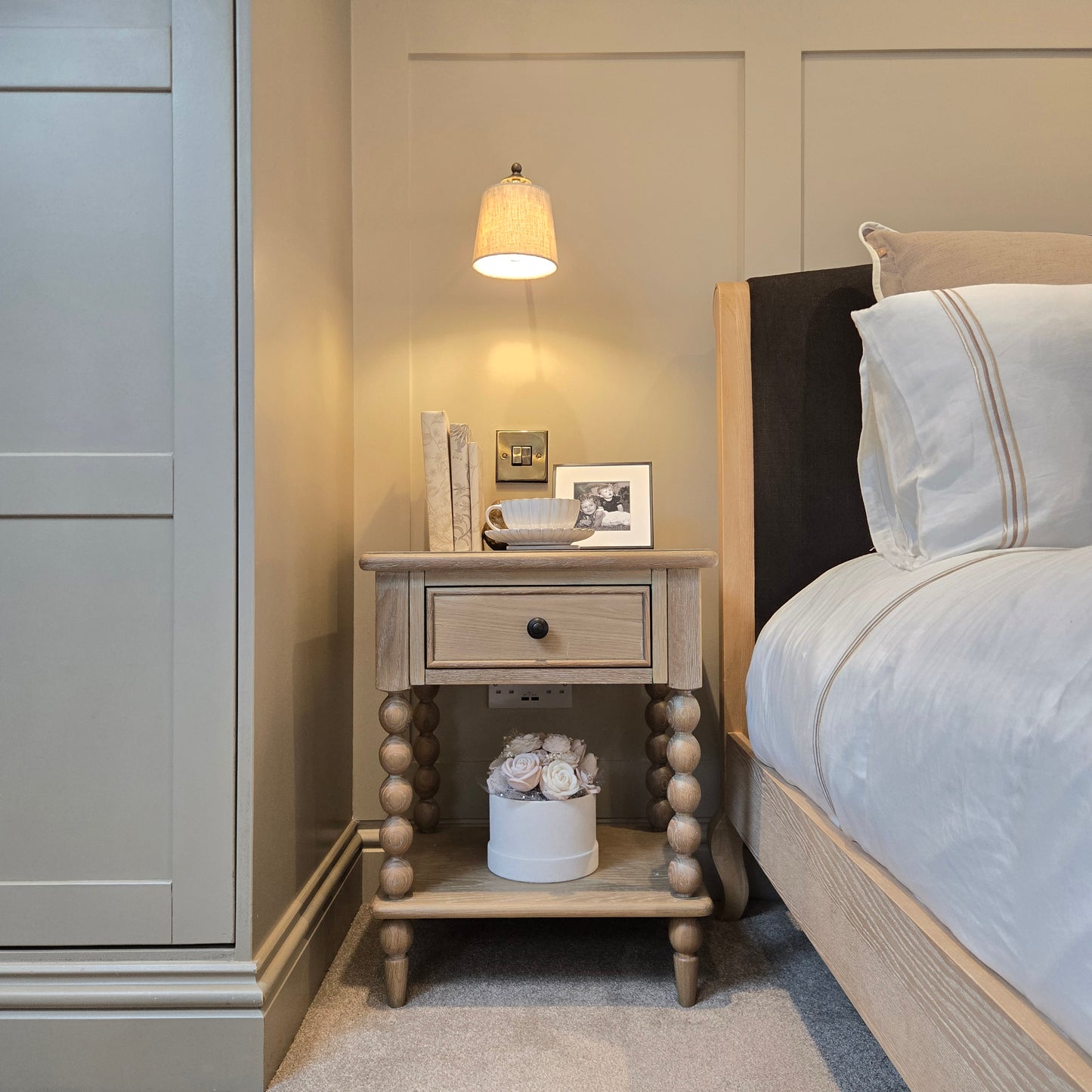 Beaumont Bedside Table