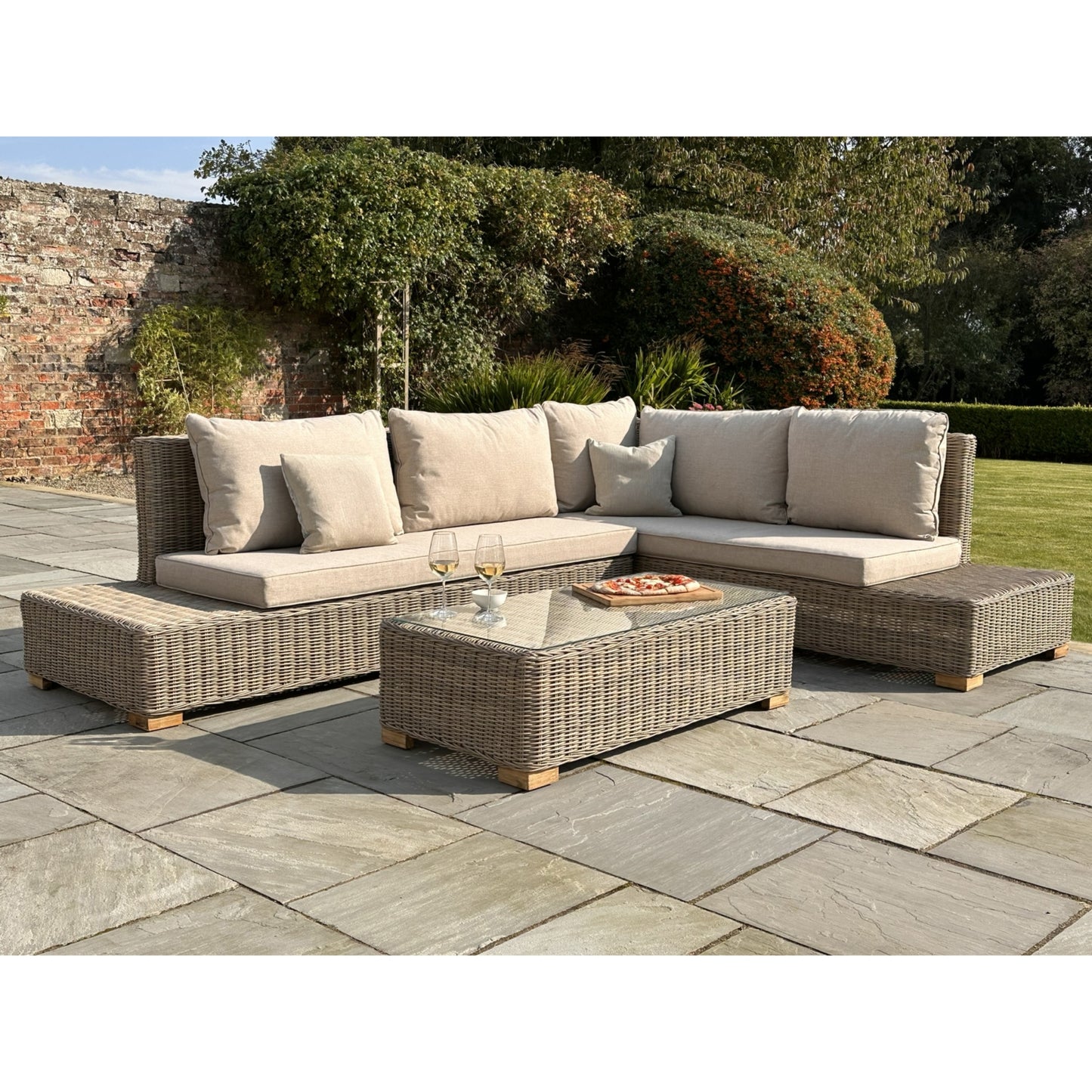 Capri Collection Outdoor Large Corner Set