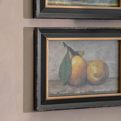 Croston Lemon Framed Print - Set of 2