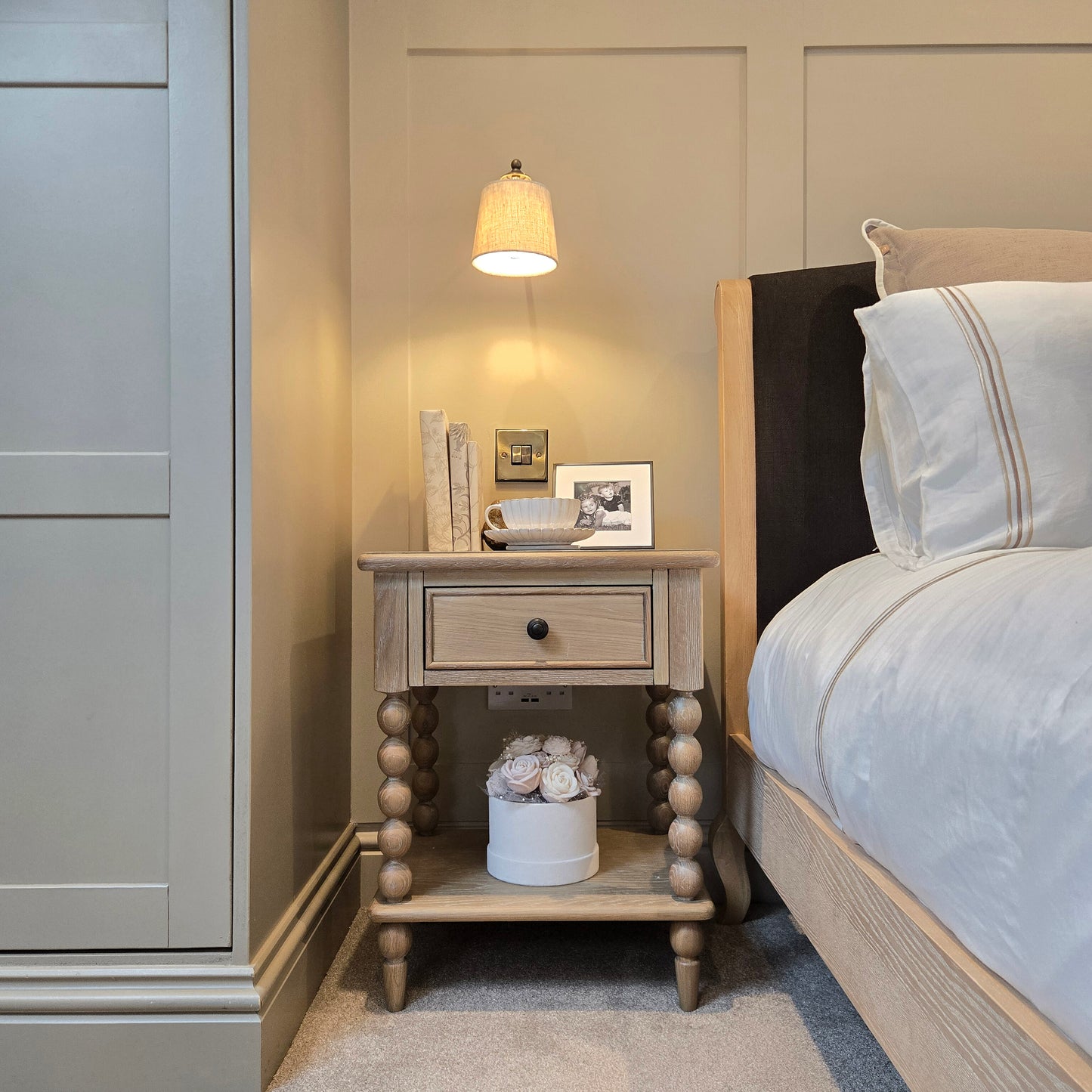 Beaumont Bedside Table