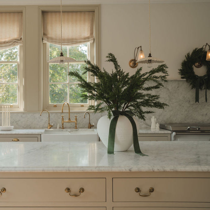 Real Touch Cedar Cypress Stem Tall