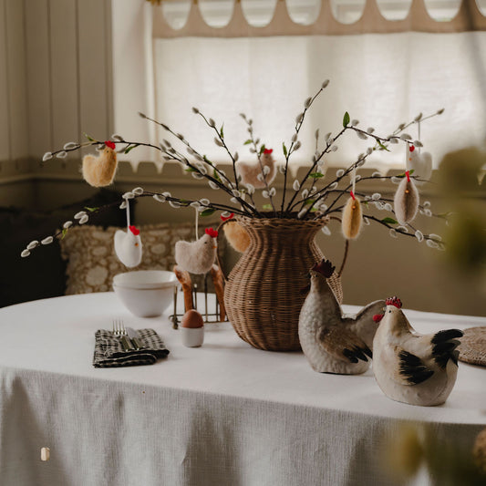 Create the Look: Woven Vase Easter Arrangement Save $21.80 with this curated set Worth $109 Bundle price $87.20