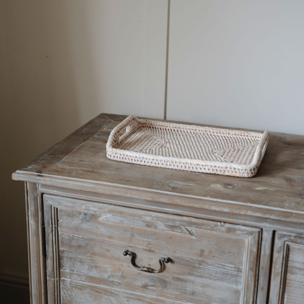 (Slight Seconds) Rattan Tray