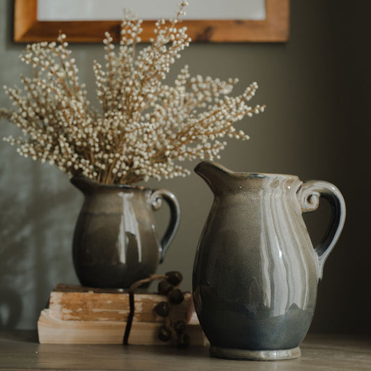 Ceramic Olive Ople Vase