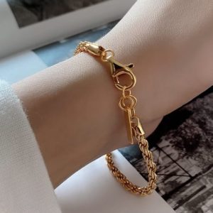 vintage twist bracelet