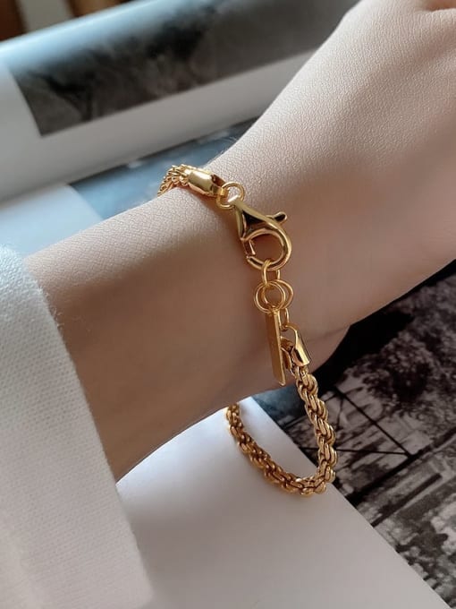 vintage twist bracelet