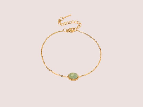 Green Dainty Bracelet