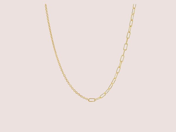 Dual Link Chain Necklace