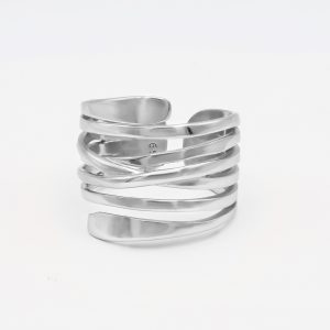 stacking silver ring