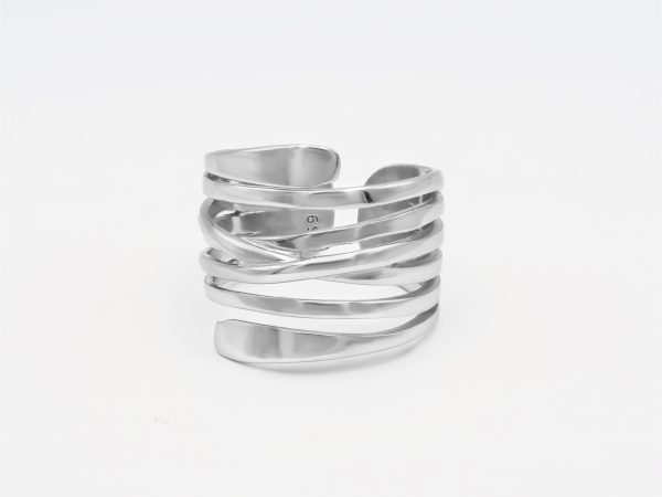 stacking silver ring