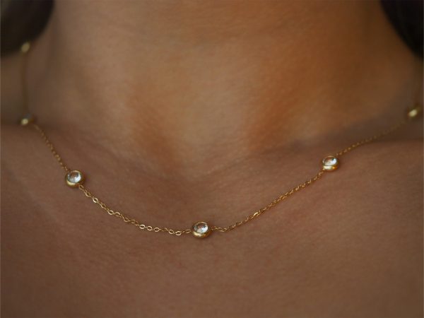 cubic zirconia necklace