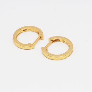 gold small hoop earrings