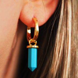 turquoise drop earrings