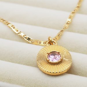 sunshaped necklace