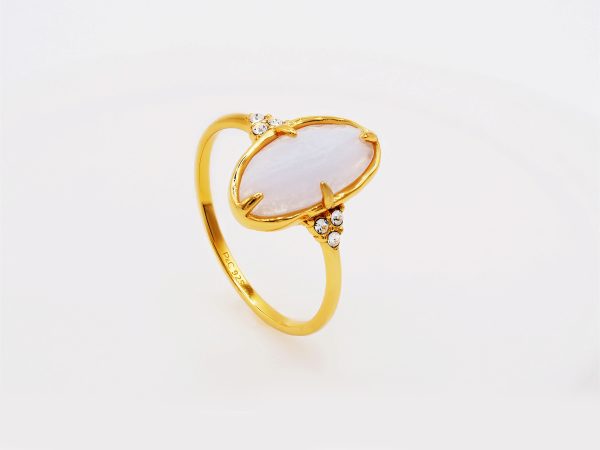 agate long ring