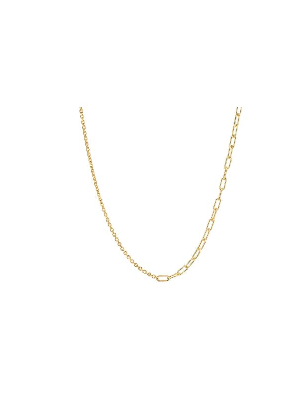 link necklace gold