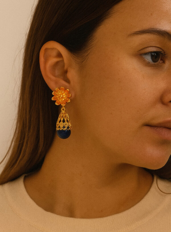 Blue Lapis Earrings