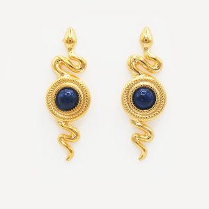 blue lapis earrings