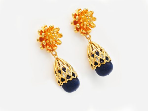 blue lapis earrings