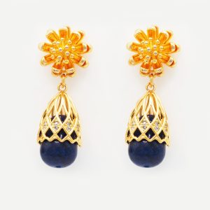 blue lapis earrings