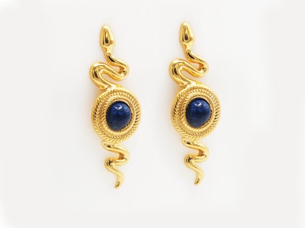 blue lapis earrings