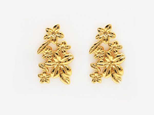 multiflower earrings