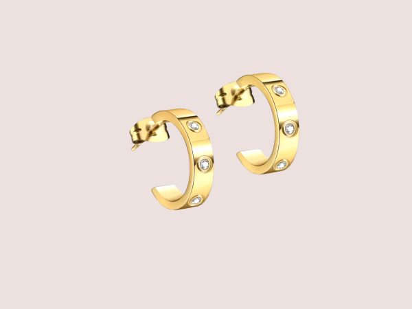 diamond style hoops