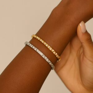 slim rhinestone bangle