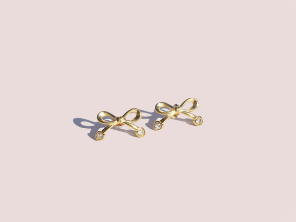 bow earrings