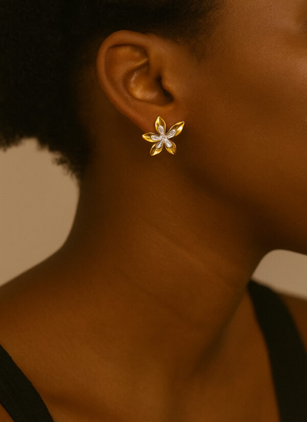 sunflower earrings