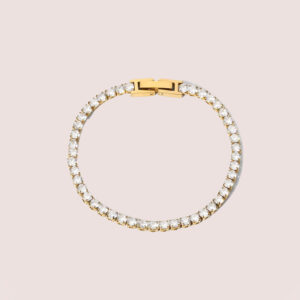 White Zircon Tennis Bracelet