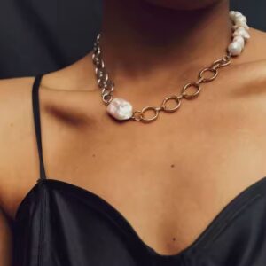 Freshwater Pearl Chain Necklace